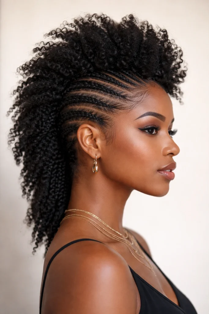 8 Afro Mohawk Styles for Women