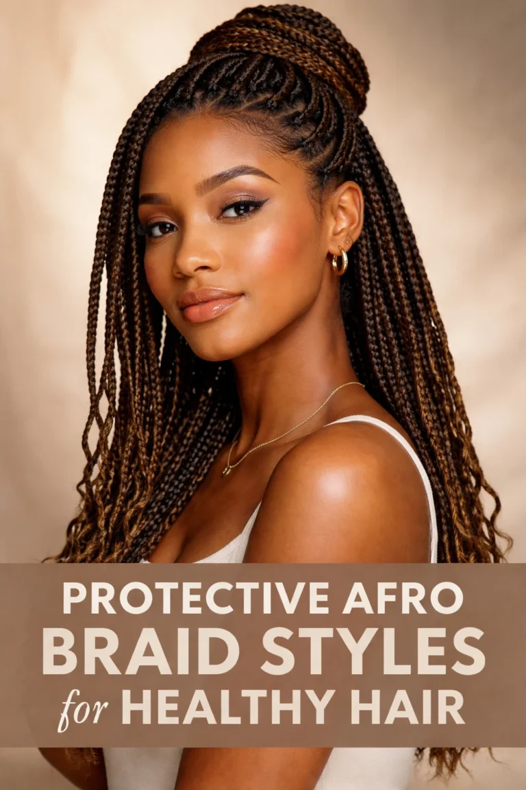 12 Afro Braid Styles for Protective Styling