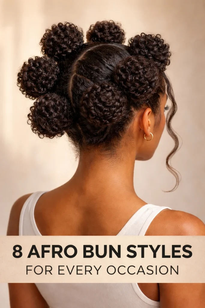 8 Afro Bun Styles for Every Occasion