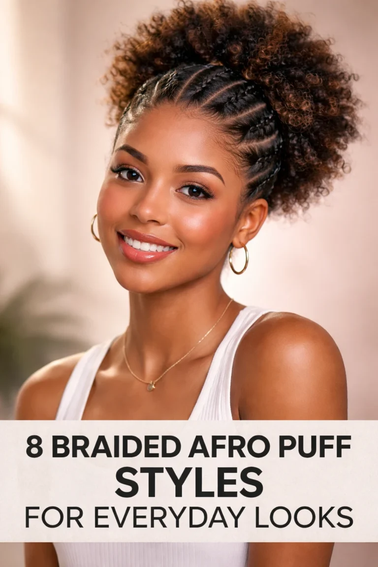 8 Braided Afro Puff Styles to Try