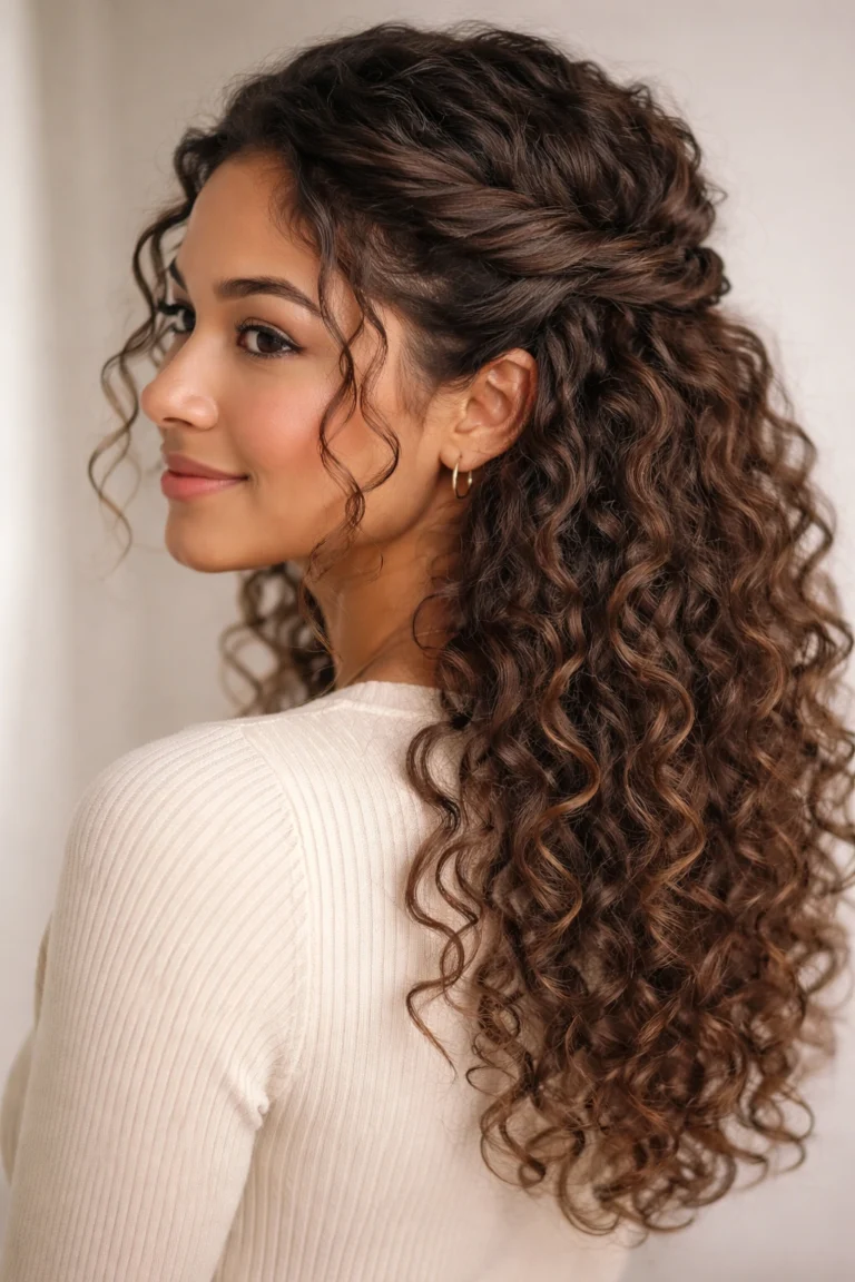 12 Easy School Hairstyles for Curly Hair